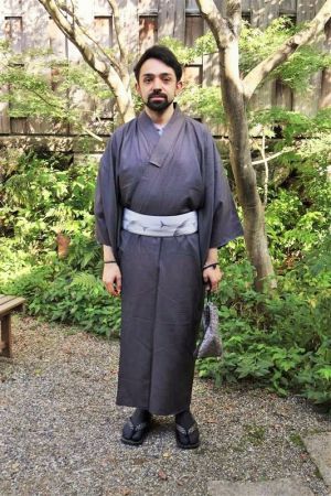 男性着物