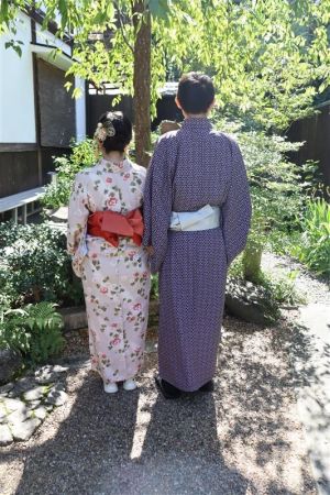 男性着物