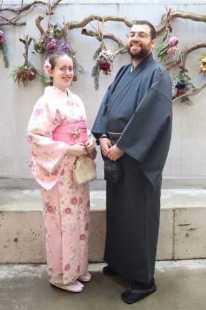 男性着物