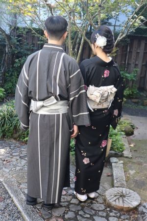 男性着物