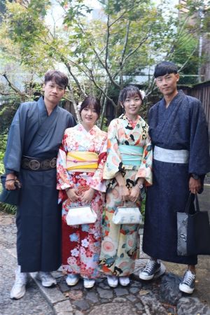 男性着物