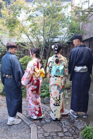 男性着物