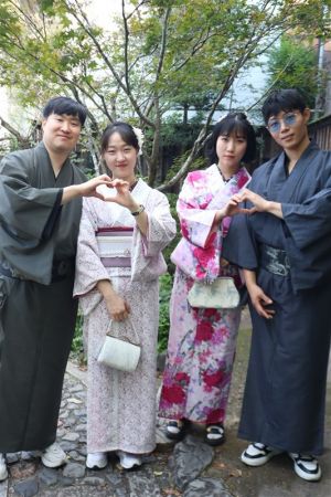 男性着物