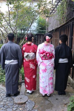 男性着物