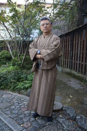 男性着物