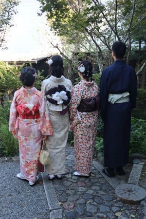 男性着物