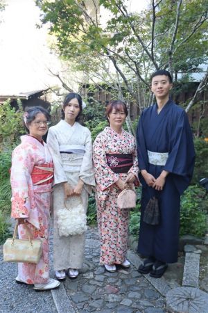 男性着物