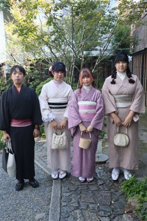 男性着物