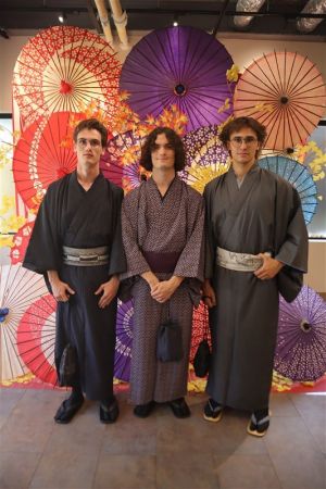 男性着物