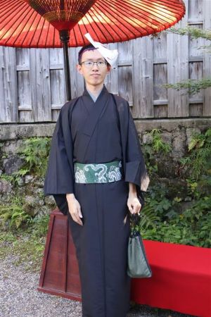 男性着物