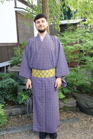 男性着物