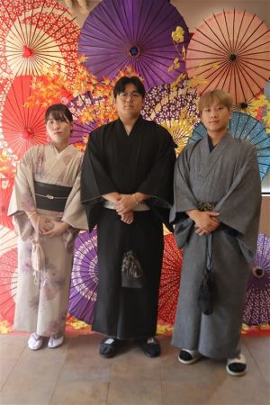 男性着物