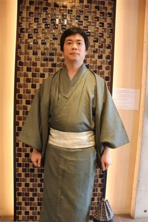男性着物