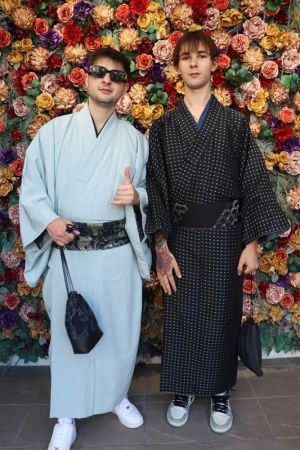 男性着物