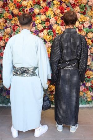 男性着物