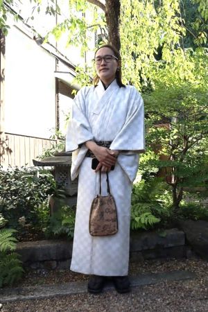 男性着物
