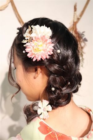 フリーチョイスヘアセット