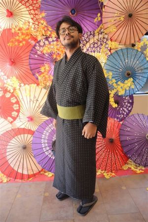 男性着物