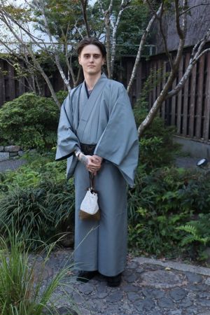 男性着物