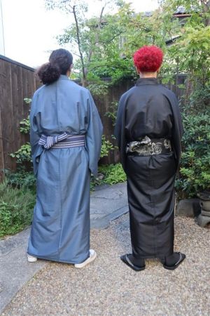 男性着物