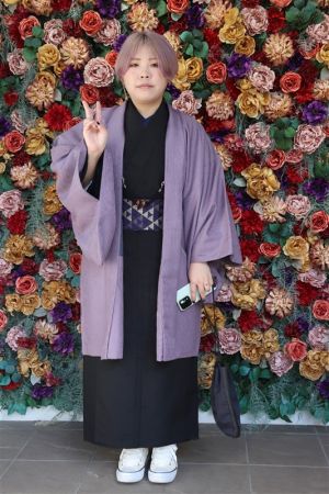 男性着物