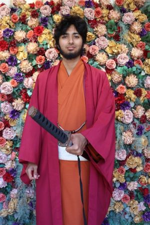 男性着物