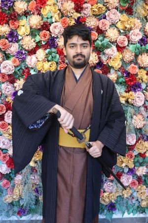 男性着物