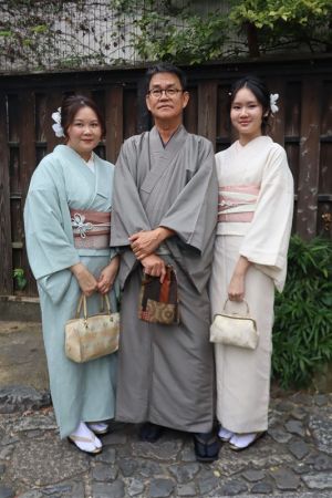 男性着物