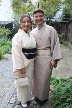 男性着物