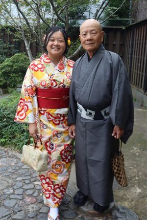 男性着物