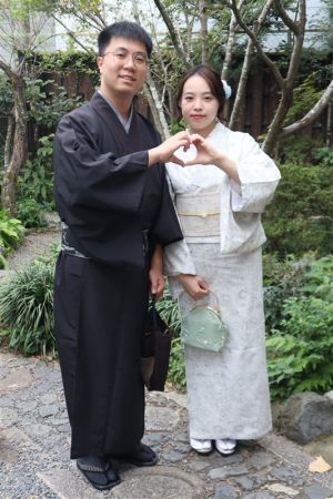 男性着物