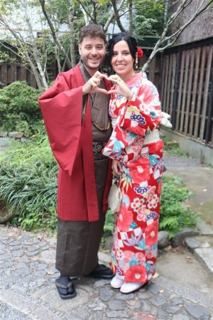 男性着物