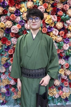 男性着物