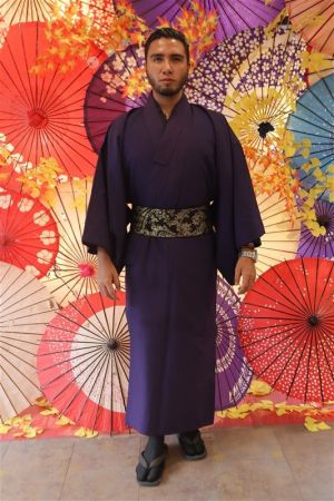 男性着物