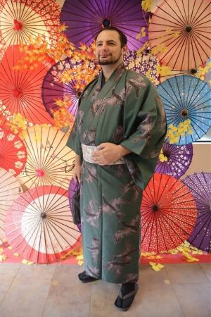 男性着物