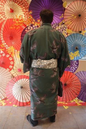 男性着物