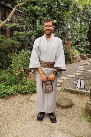 男性着物