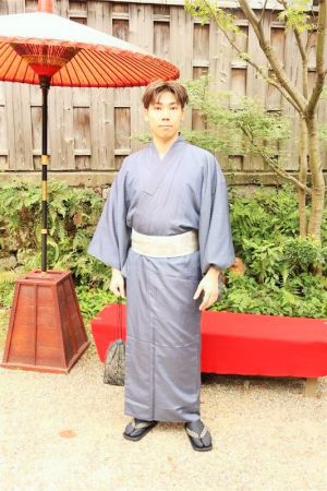男性着物