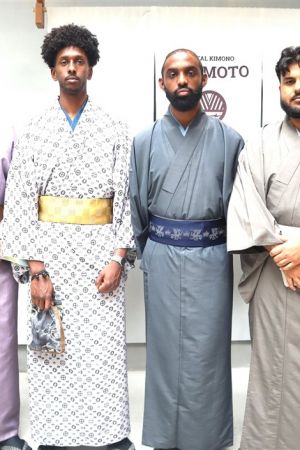 男性着物