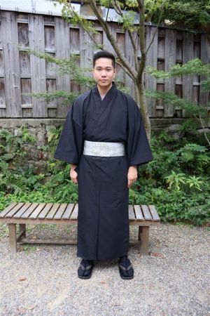 男性着物