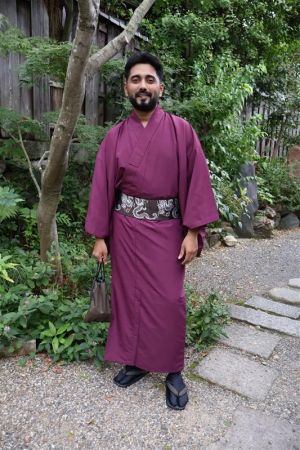 男性着物