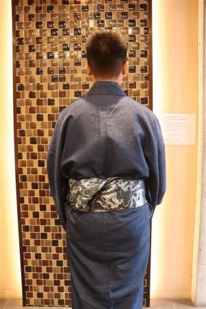 男性着物