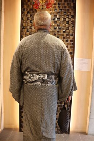 男性着物