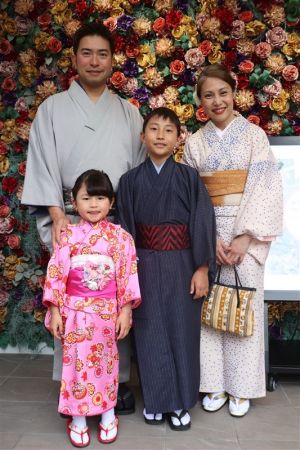 男性着物