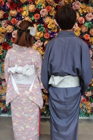 男性着物