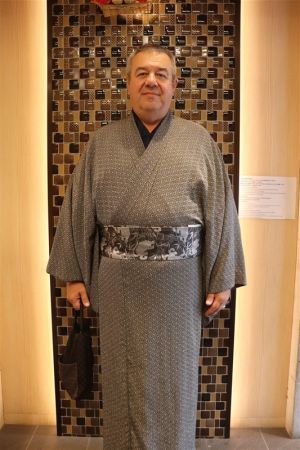 男性着物