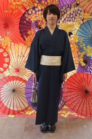 男性着物