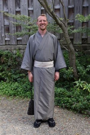男性着物