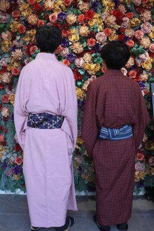 男性着物
