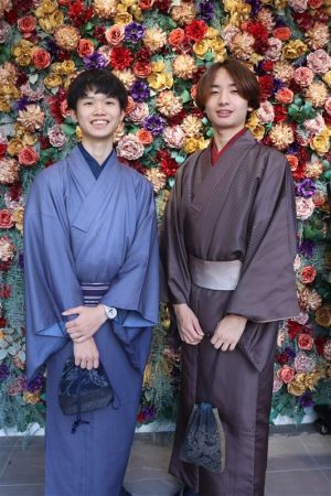 男性着物